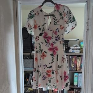 Floral V-Neck Dress